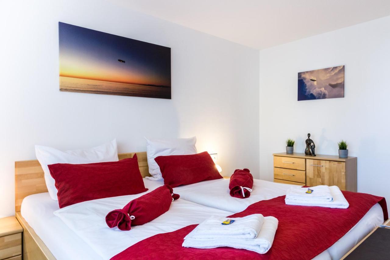 Apartment Eastside Mit 3 Zimmern Fur Bis Zu 5 Personen Mit Balkon 腓特烈港 外观 照片