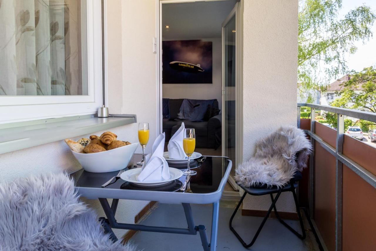 Apartment Eastside Mit 3 Zimmern Fur Bis Zu 5 Personen Mit Balkon 腓特烈港 外观 照片